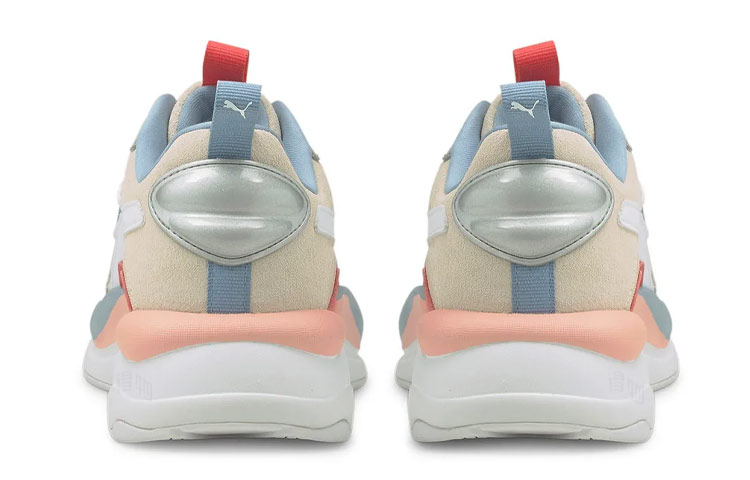 Женские кроссовки PUMA Rs-Curve Aura (розово-бежевые) — фото 4