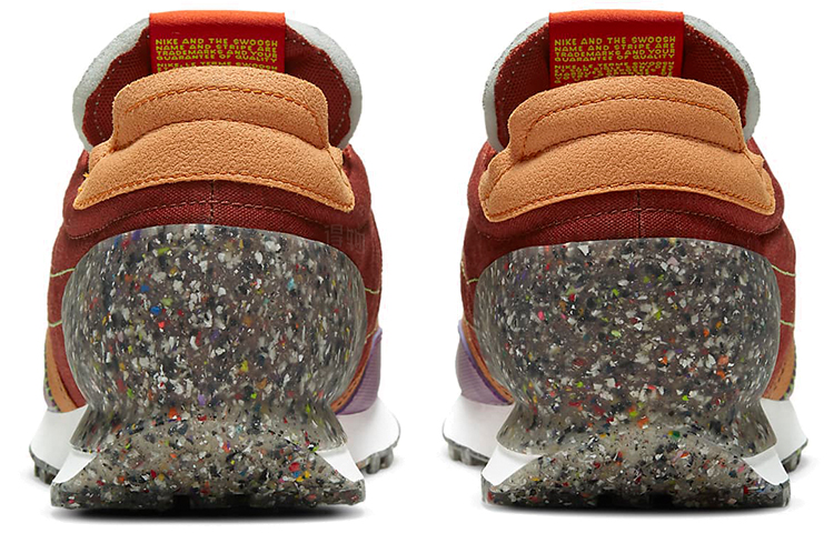 Мужские кроссовки Nike Daybreak Type Rugged Orange (красно-пурпурно-оранжевые) — фото 5