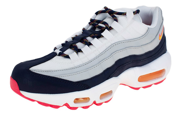 Женские кроссовки Nike Air Max 95 (бело-синие) — фото 3
