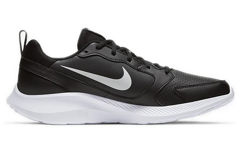 Кроссовки Nike Todos RN (черно-белые) — Чёрныйбелый — фото 2