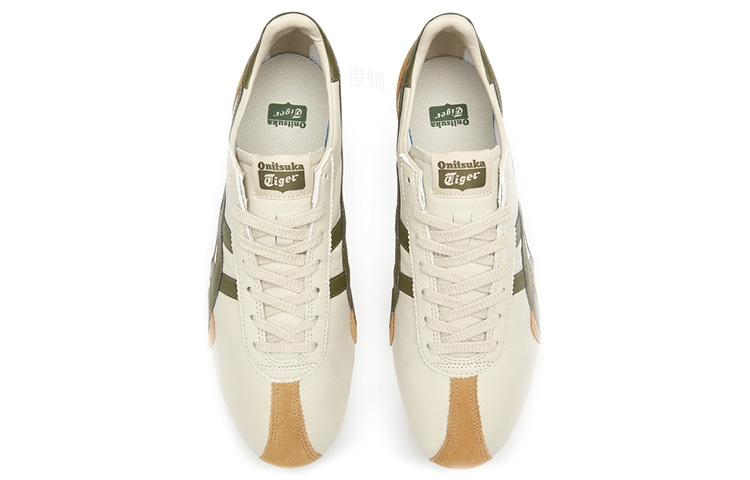 Унисекс кроссовки Onitsuka Tiger Runspark (бежевые) — фото 4