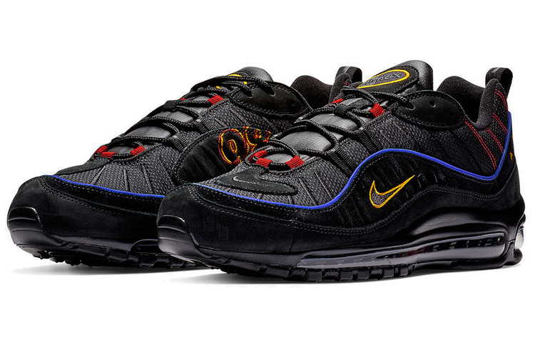 Мужские кроссовки Nike Air Max 98 (черный) — Чёрный — фото 3