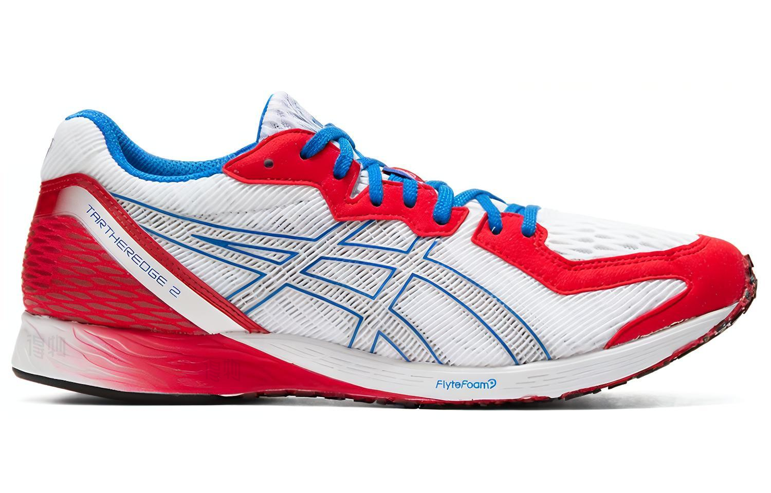 Мужские кроссовки ASICS Tartheredge 2 (бело-красно-синие) — фото 2