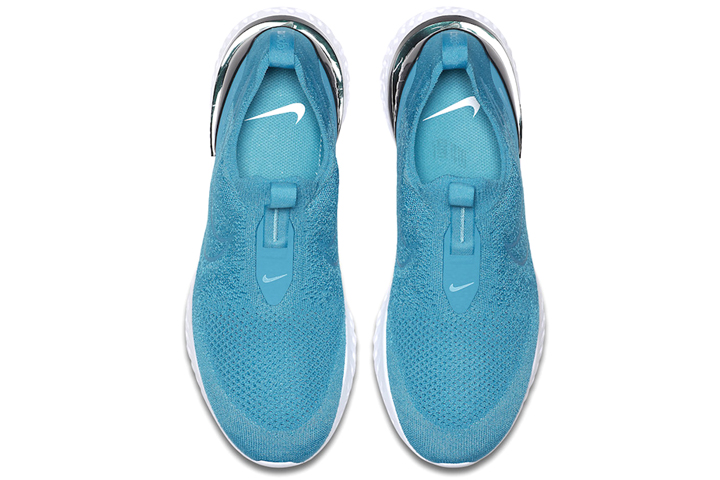 Мужские кроссовки Nike Epic React Flyknit 1 (голубые) — 湖水蓝 — фото 4