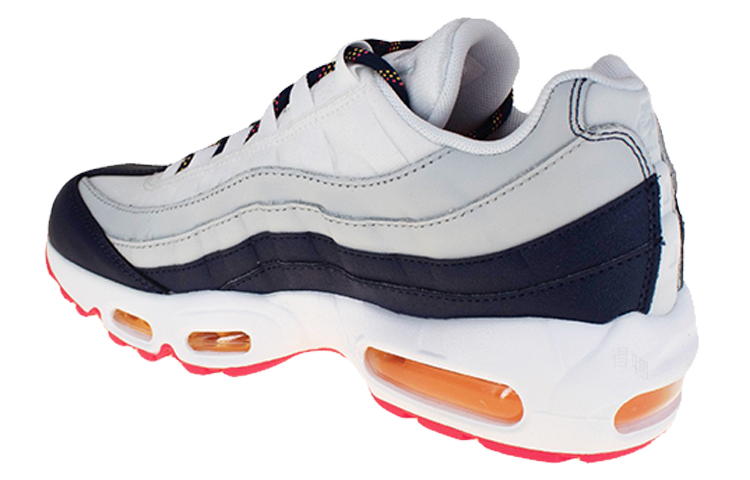 Женские кроссовки Nike Air Max 95 (бело-синие) — фото 4