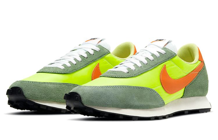 Кроссовки Nike Daybreak (оранжево-зеленые) — фото 3