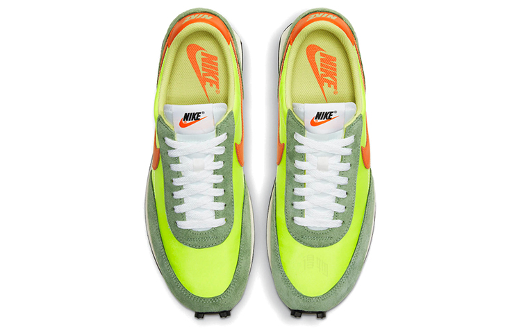 Кроссовки Nike Daybreak (оранжево-зеленые) — фото 4