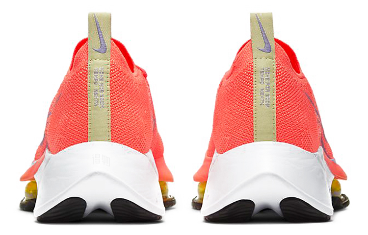 Женские кроссовки Nike Air Zoom Tempo Next% Air Zoom/ZoomX (оранжевые) — Оранжевый — фото 5