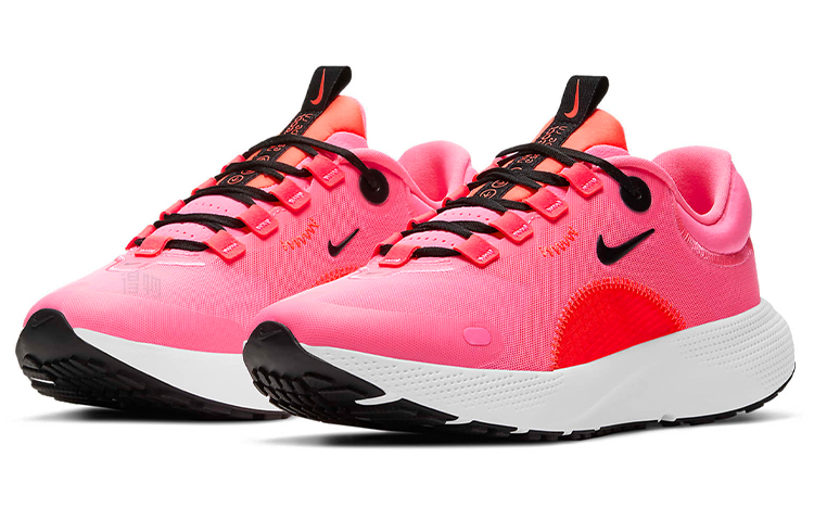 Женские кроссовки Nike React Escape Run 1 (розово-черные) — фото 3