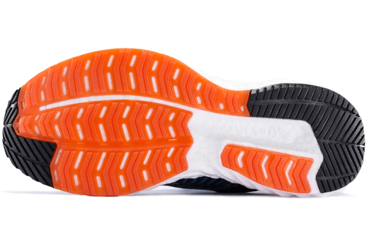 Мужские кроссовки Saucony Triumph 17 (сине-черные) — фото 5
