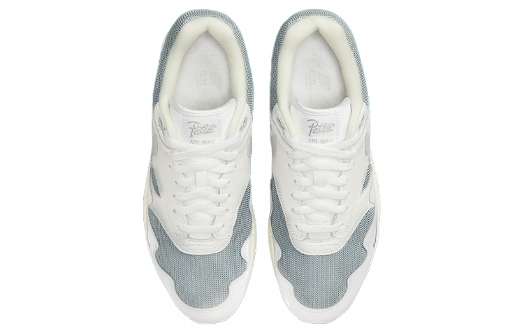 Кроссовки Patta x Nike Air Max 1 (серый) — фото 4