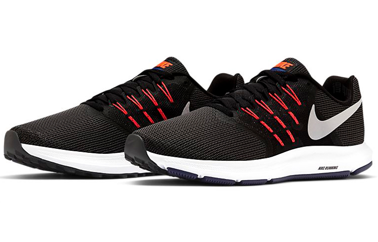Мужские кроссовки Nike Run Swift 1 (черно-красные) — Чёрныйкрасный — фото 3