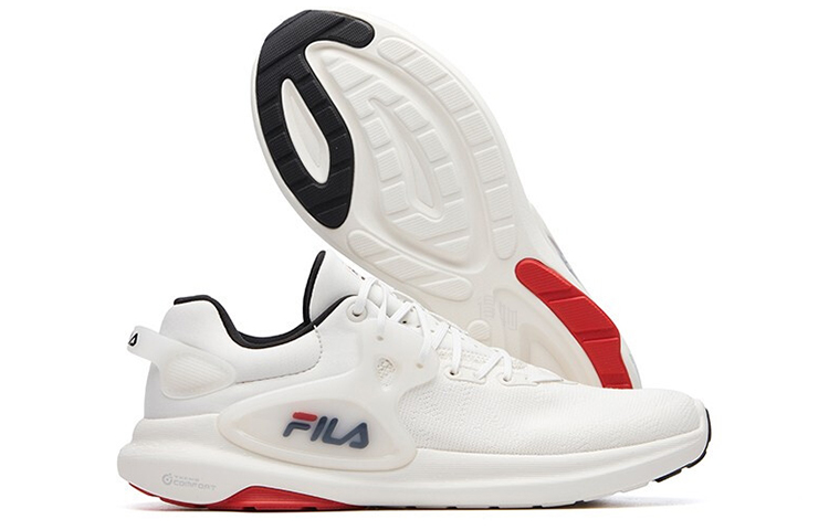 Женские кроссовки Fila (белые) — фото 6