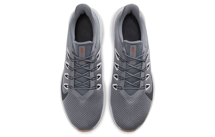 Мужские кроссовки Nike Quest 2 (серо-черные) — фото 4