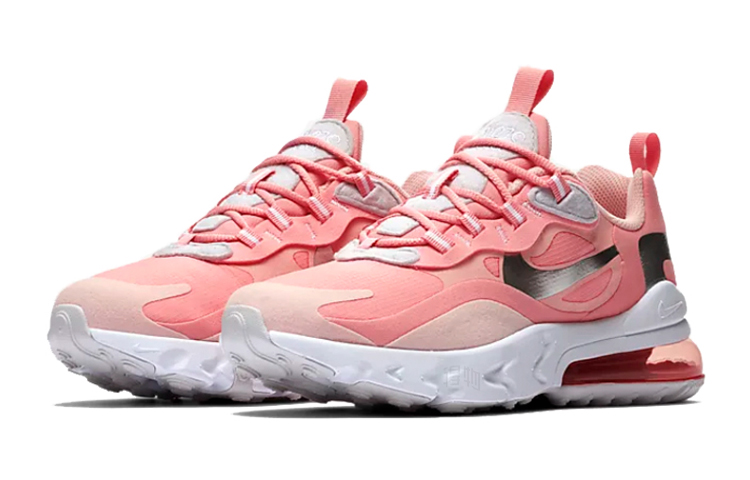 Женские кроссовки Nike Air Max 270 (розовый) — фото 2