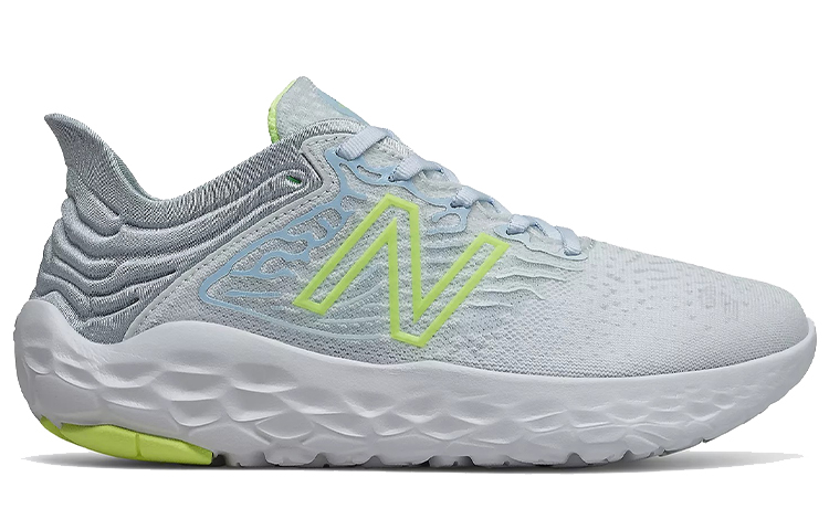 Женские кроссовки New Balance Fresh Foam (серо-зеленые) — фото 2
