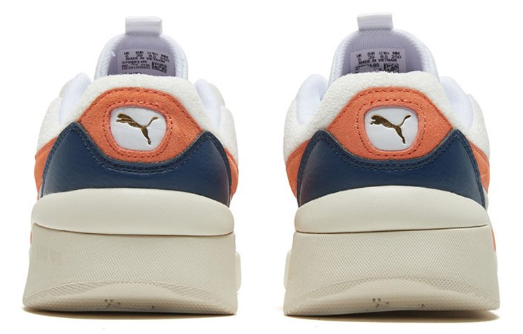 Женские кроссовки PUMA Aeon Heritage (бело-оранжевые) — Белый / оранжевый — фото 5