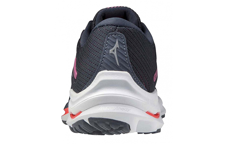 Кроссовки Mizuno Wave Rider 24 (черно-красные) — фото 4