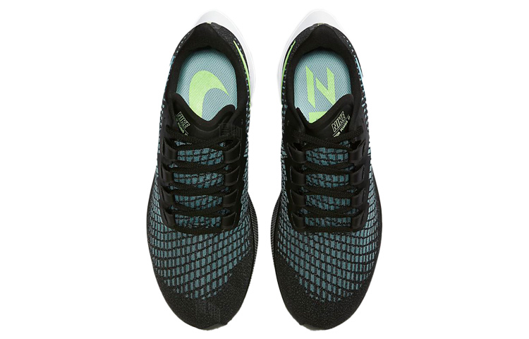 Женские кроссовки Nike Pegasus 37 (черно-желто-синяя) — фото 4