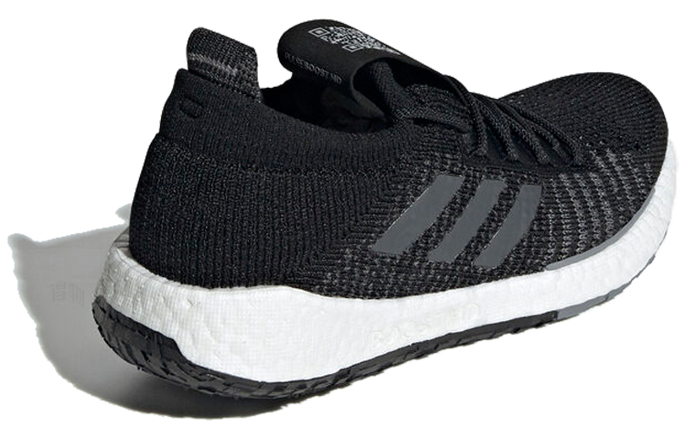Женские кроссовки adidas PulseBOOST (черно-серые) — Чёрный / серый — фото 3
