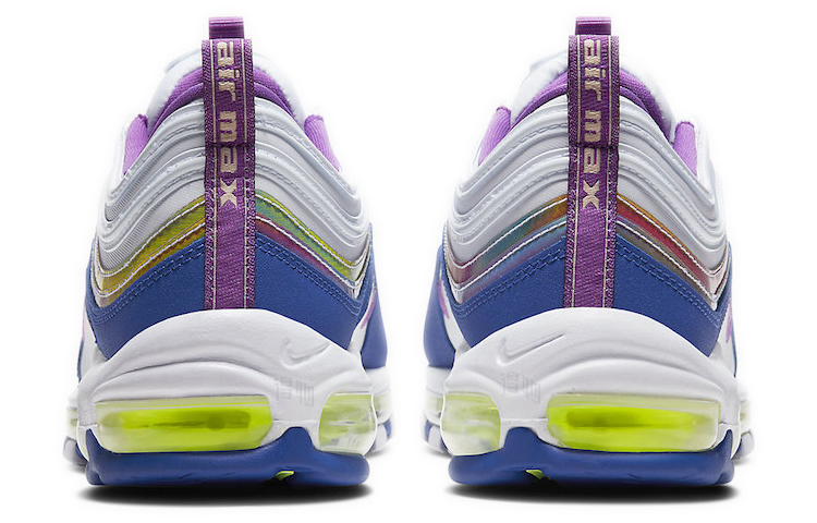 Кроссовки Nike Air Max 97 (бело-синие) — Белыйсиний — фото 5