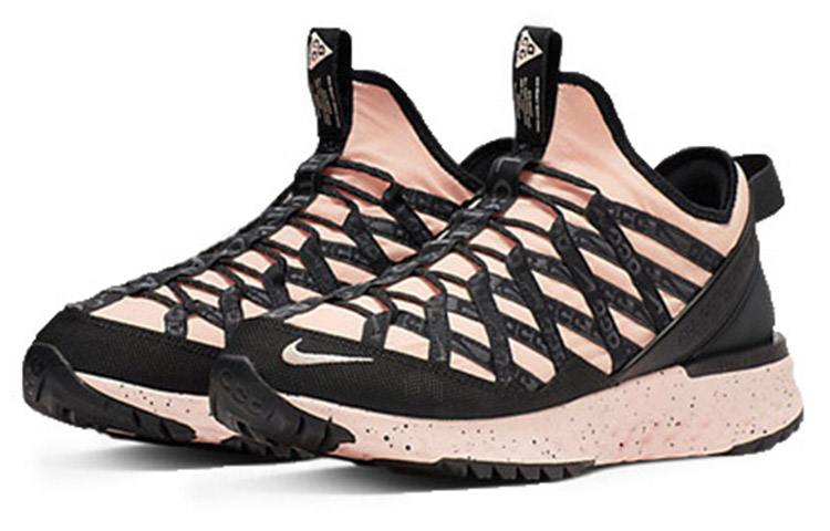 Кроссовки Nike ACG React Terra Gobe (черно-розовый) — фото 3
