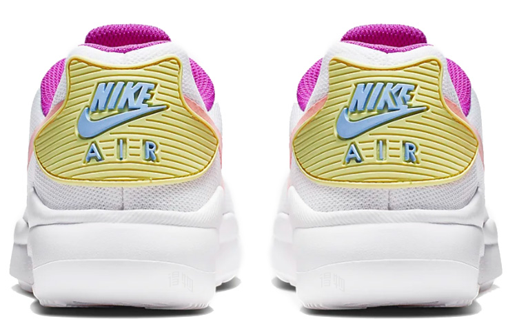 Женские кроссовки Nike Air Max Axis (бело-сине-розовые) — 白/蓝/珊瑚粉 — фото 4