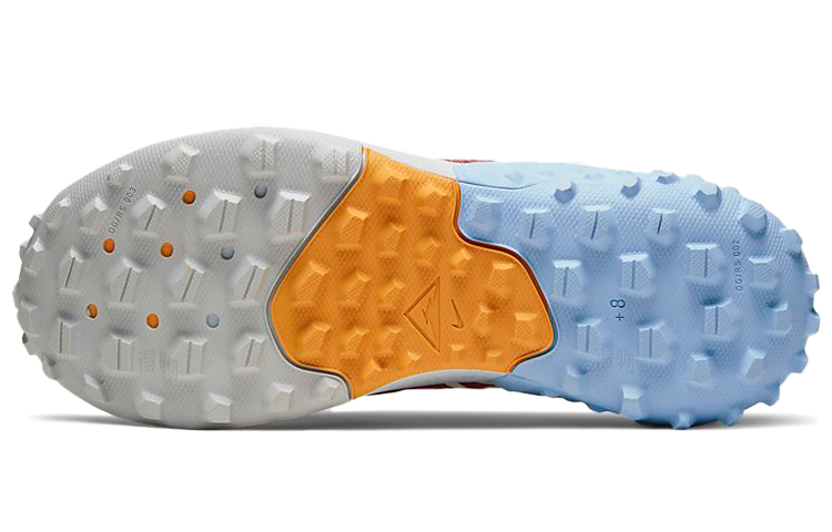 Женские кроссовки Nike Wildhorse 7 (розово-бело-синие) — Розовыйбелыйсиний — фото 6