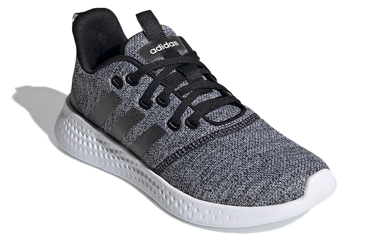 Женские кроссовки adidas neo Puremotion (серо-черные) — Серый / чёрный — фото 3