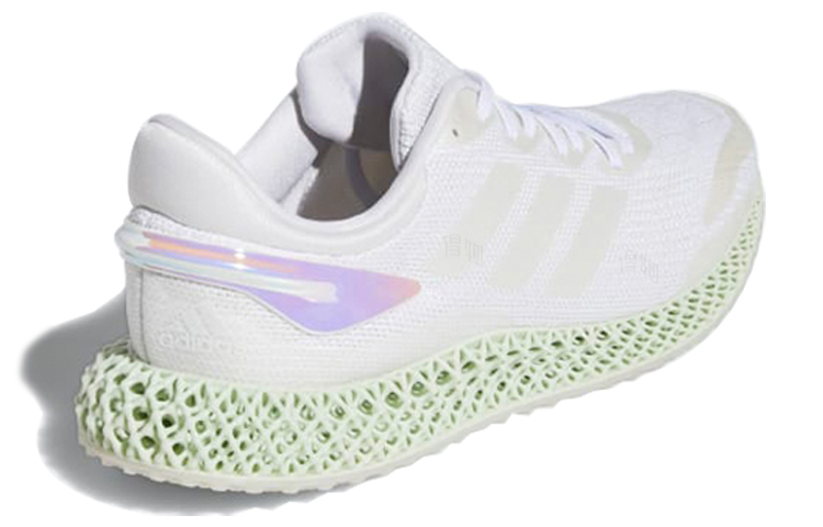 Кеды adidas 4D Run 1.0 (белые с фиолетовым) — Белый / фиолетовый — фото 4