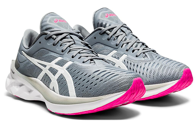 Женские кроссовки ASICS Running Shoes (серо-белые) — фото 3