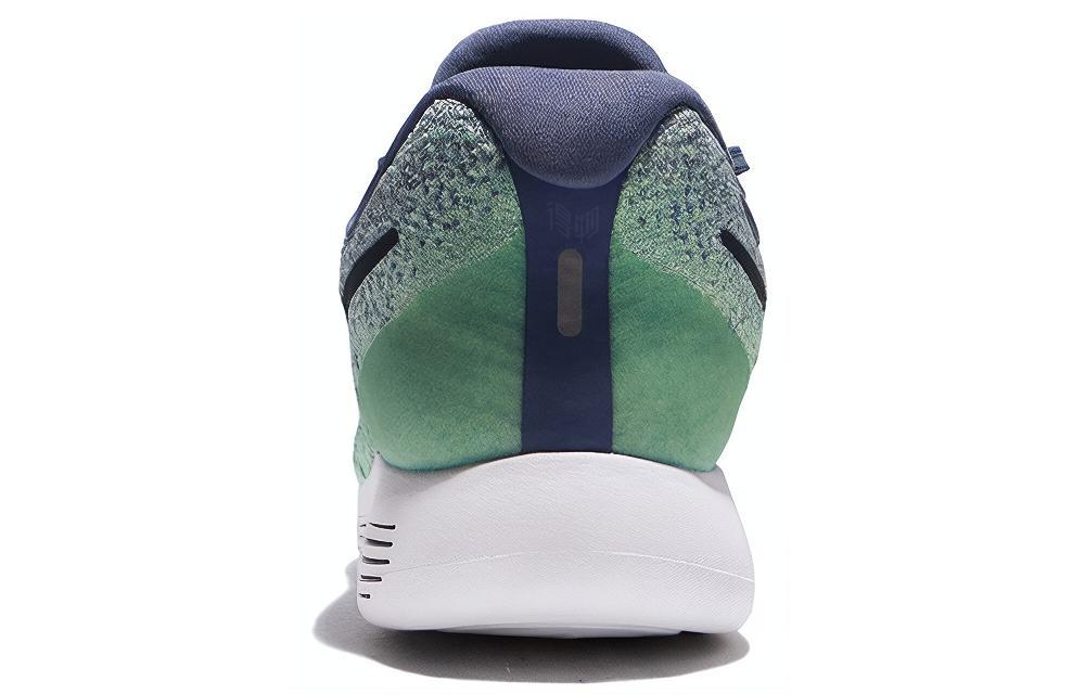 Женские кроссовки Nike LunarEpic Flyknit 2 (сине-зеленые) — фото 2