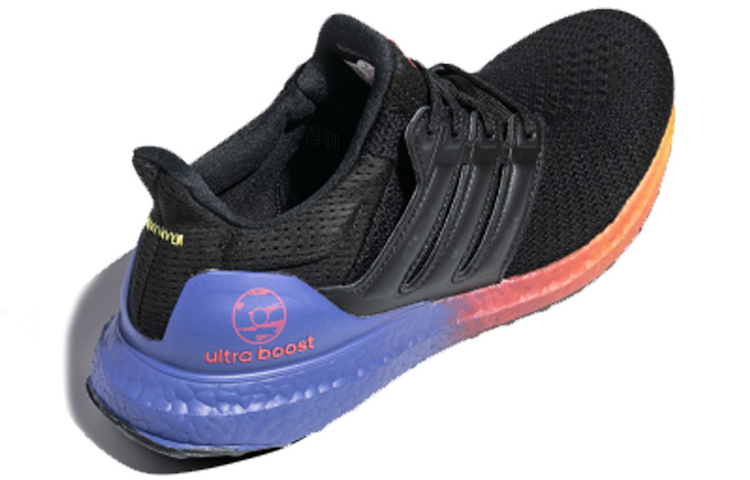 Кроссовки adidas ULT (черно-красно-фиолетовые) — Чёрный / красный / фиолетовый — фото 4