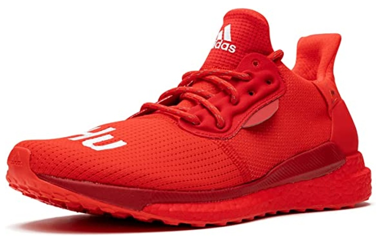 Кроссовки adidas originals Pharrell x adidas Solar Hu (красные) — Красный — фото 3