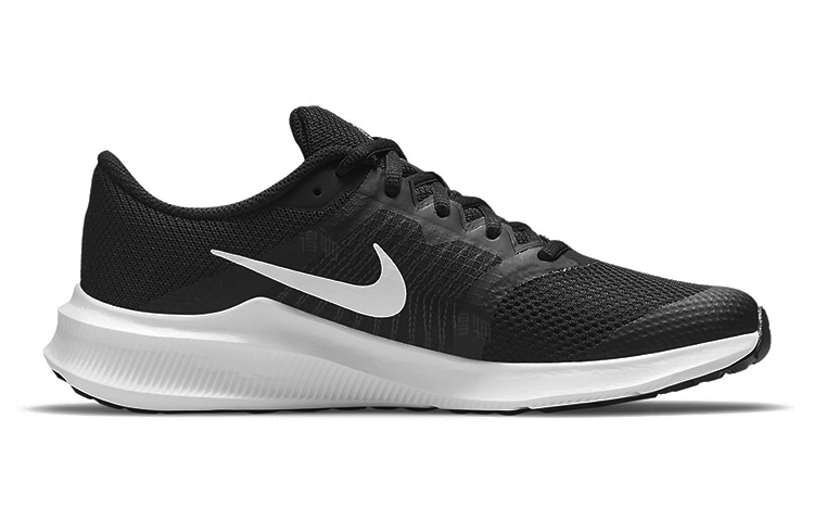 Женские кроссовки Nike Downshifter 11 (черно-белые) — Чёрный / белый — фото 2