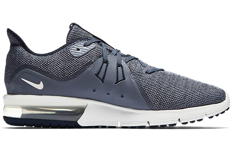 Мужские кроссовки Nike Air Max Sequent 3 (серо-белые) — Серыйбелый — фото 2