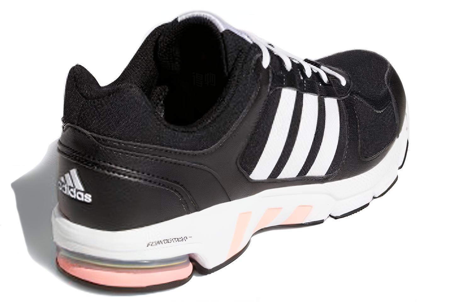 Женские кроссовки adidas Equipment 10 Closed (черно-бело-розовый) — Чёрный / белый / розовый — фото 3