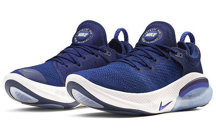 Мужские кроссовки Nike Joyride Run 1 Run Flyknit (сине-белые) — Синий / белый — фото 3