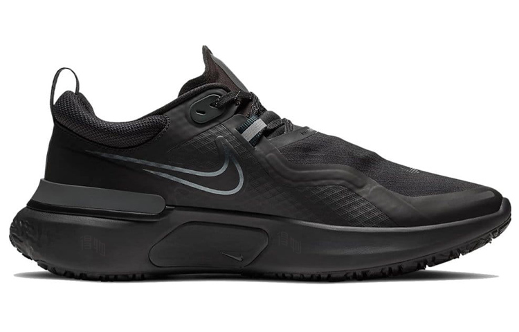 Мужские кроссовки Nike React Miler 1 Shield (черный) — Чёрный — фото 2