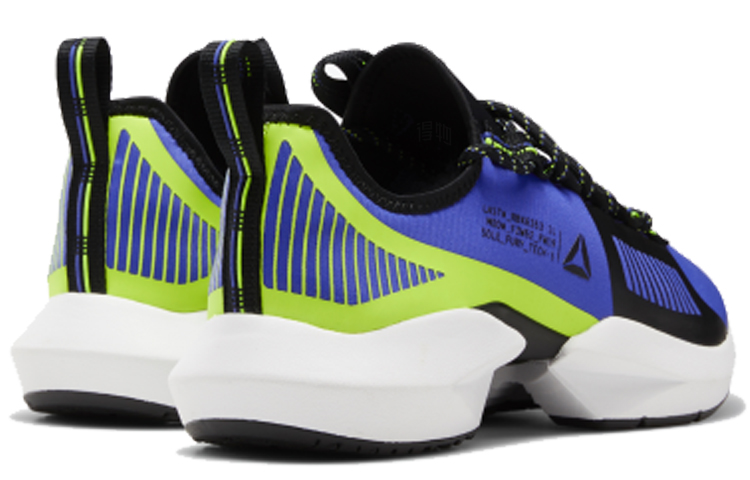 Кроссовки Reebok Sole Fury TS (зелено-синие) — Зелёный / синий — фото 4