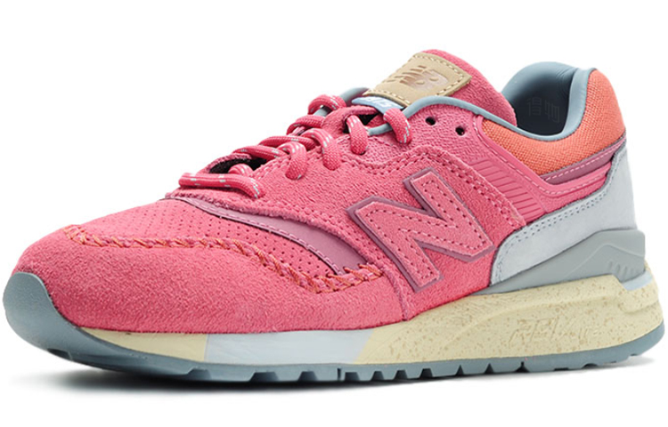 Женские кроссовки New Balance 997 (розовые) — Розовый — фото 3