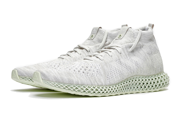 Мужские кроссовки adidas Consortium Runner Mid 4D (белые) — фото 3