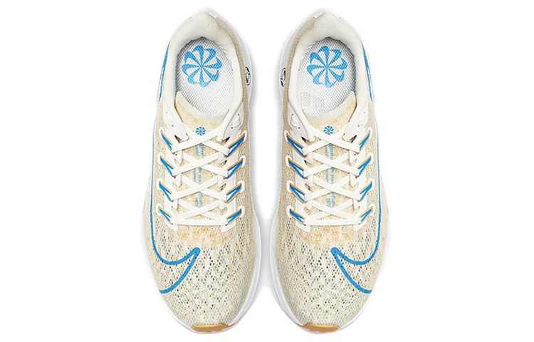 Женские кроссовки Nike Pegasus 36 (сине-желтые) — фото 4