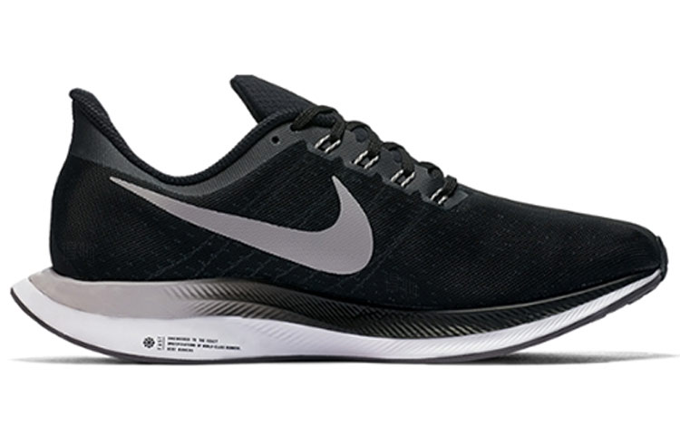 Женские кроссовки Nike Pegasus 35 "Black" (черно-белые) — фото 2