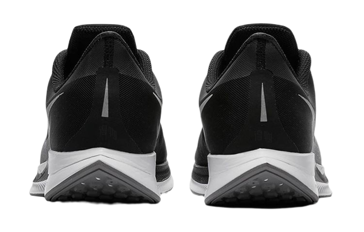 Женские кроссовки Nike Pegasus 35 "Black" (черно-белые) — фото 5