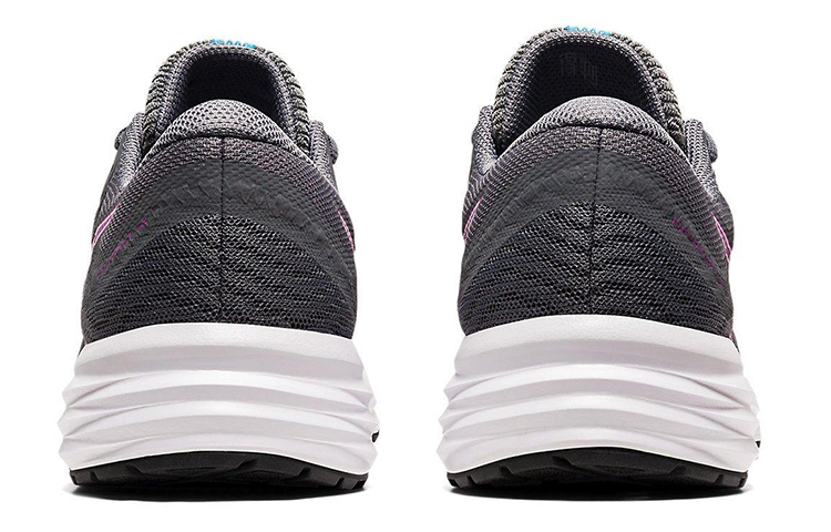 Женские кроссовки ASICS Patriot 12 (серо-фиолетовые) — фото 5
