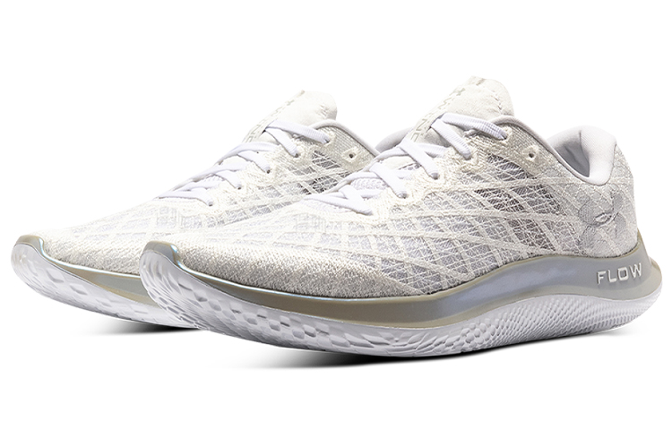 Женские кроссовки Under Armour UA FLOW VELOCITI WIND CN (белые) — фото 3