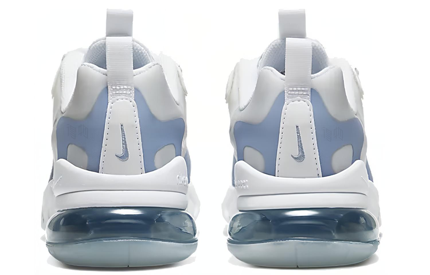 Женские кроссовки Nike Air Max 270 (бело-синие) — фото 5