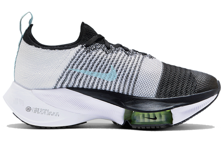 Женские кроссовки Nike Air Zoom Tempo Next% (черно-синий) — Чёрныйсиний — фото 2