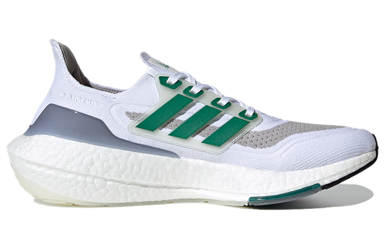 Мужские кроссовки adidas ULT (бело-серо-зеленые) — фото 2